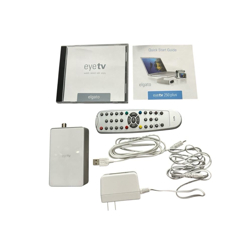 Elgato EyeTV 250 Plus Receiver & Video Converter Box w/ Disk
